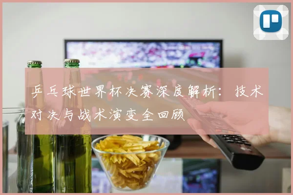 乒乓球世界杯决赛深度解析：技术对决与战术演变全回顾